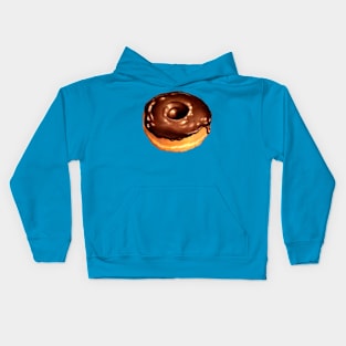 Chocolate donut Kids Hoodie